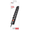 Listwa TRUST 6-PORT SURGE GUARD EU-4062515