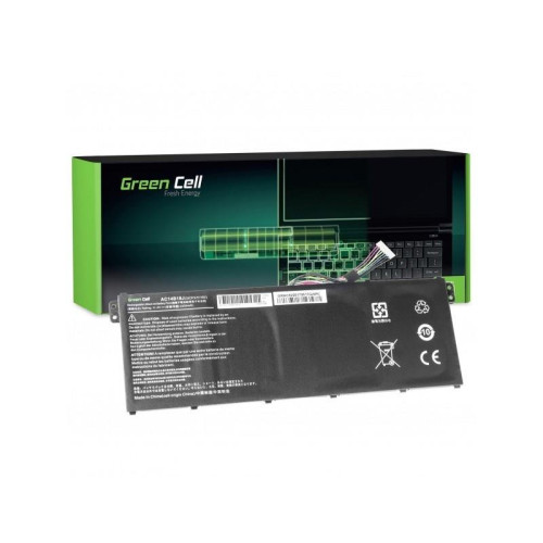 GREEN CELL BATERIA AC14B13J AC14B18J DO ACER ASPIRE ES1-111M ES1-331 ES1-531 ES1-533 ES1-571AC52 2100MAH 11.4V-4344289