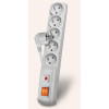 Listwa zasilająca F5 5M szara-4416081