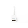 Kabel adapter Displayport 1080p 60Hz FHD Typ miniDP/HDMI A M/Ż biały 0,15m-4416215