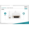 Kabel adapter Displayport 1080p 60Hz FHD Typ miniDP/DVI-D (24+1) M/M biały 2m-4416227