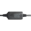Kabel przedłużający USB 2.0 HighSpeed Typ USB A/USB A M/Ż aktywny, czarny 10m-4416253