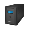 UPS LINE-INTERACTIVE 1200VA 2X 230V PL + 2XIEC OUT, RJ11/RJ45 IN/OUT, USB, LCD-4416618