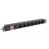 Listwa zasilająca Rack PDU 19" 1U 16A 7X 230V PL 2m czarna-7810521