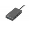 HUB/Koncentrator 4-portowy USB 3.0 SuperSpeed, aktywny, aluminium-4419677