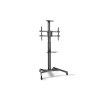 Stojak mobilny pojedynczy z półką, 1xLCD, max. 70", max. 50kg, VESA max. 600x400 pivot-733032