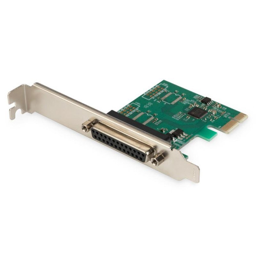 Karta rozszerzeń (Kontroler) LPT PCI Express, 1xDB25, Low Profile, Chipset: ASIX99100-590795