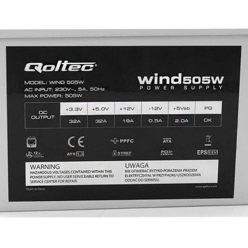 Zasilacz ATX Wind 505W (bulk)-4416195