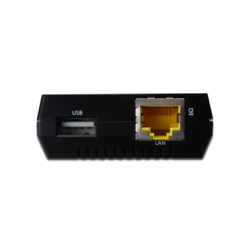 Wielofunkcyjny serwer wydruku/Print server 1xUSB 2.0 Hub sieciowy, NAS, 1x RJ45, LAN 10/100Mbps-4416247