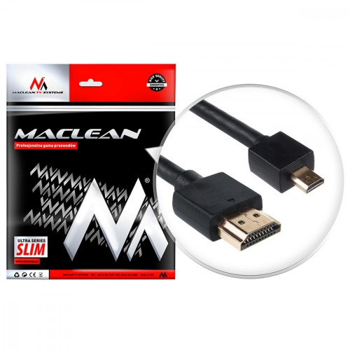 Przewód HDMI-microHDMI SLIM 2m MCTV-722-4416535