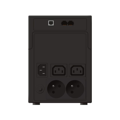 UPS LINE-INTERACTIVE 1200VA 2X 230V PL + 2XIEC OUT, RJ11/RJ45 IN/OUT, USB, LCD-4416621