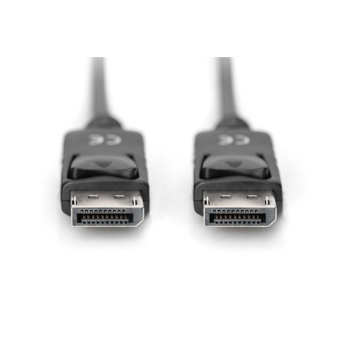 Kabel połączeniowy DisplayPort z zatrzaskami 4K 60Hz UHD Typ DP/DP M/M czarny 2m-4417078
