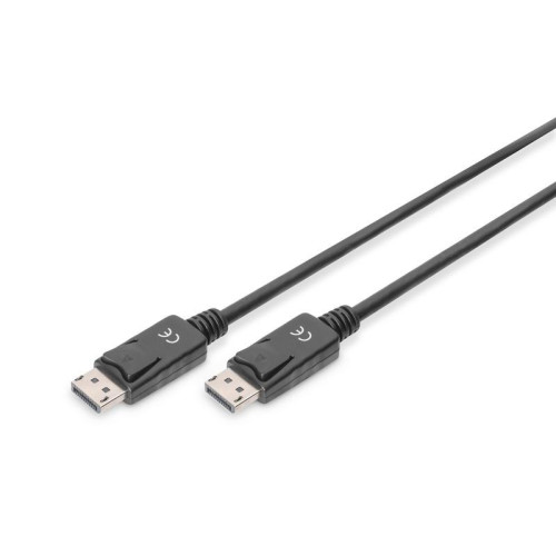 Kabel połączeniowy DisplayPort z zatrzaskami 4K 60Hz UHD Typ DP/DP M/M czarny 3m-4417082