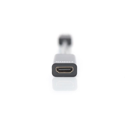 Kabel adapter Displayport z zatrzaskiem 1080p 60Hz FHD Typ DP/HDMI A M/Ż czarny 0,15m-4417110
