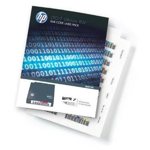 Pakiet etykiet LTO-7 Ultrium RW Q2014A -4418022