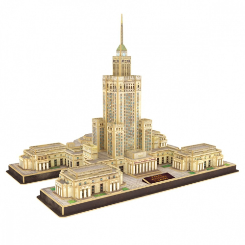 Puzzle 3D Palac Kultury i Nauki, 144 elementy-4418196