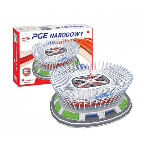 Puzzle 105 elementów 3D Stadion PGE Narodowy-4418964