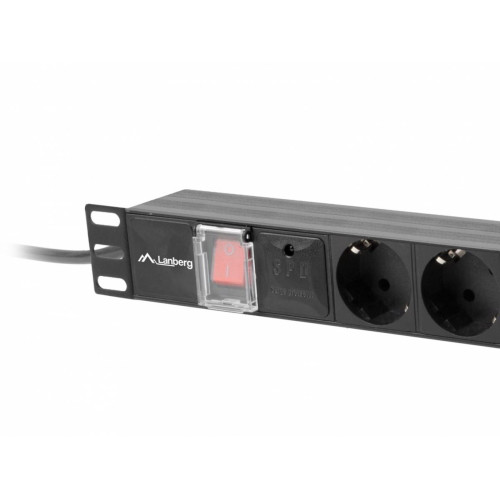 Listwa zasilajaca Rack PDU 1U 7x Schuko 2m 16A czarna -4419586