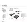 Konwerter/adapter audio-video VGA do HDMI, 1080p FHD, z audio 3.5mm MiniJack-4420048