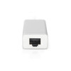 HUB/Koncentrator 3-portowy USB Typ C, 3x USB A HighSpeed z Gigabit LAN adapter, aluminium-4420440