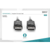 Kabel połączeniowy DisplayPort z zatrzaskami 1080p 60Hz FHD Typ DP/DP M/M czarny 5m-4420729