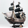 Puzzle 3D Okręt piracki - Zemsta królowej Anny-4420834
