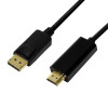 Kabel DisplayPort 1.2 do HDMI 1.4 1m Czarny-4422158