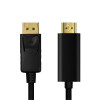 Kabel DisplayPort 1.2 do HDMI 1.4 1m Czarny-4422159