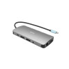 USB-C Metal Nano Stacja Dokująca 3x Display 2x DP 1x HDMI LAN Power Delivery 100 W-4423572