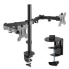 Uchwyt biurkowy na 2 monitory LCD MC-884 17-32 cale 2x8kg (max 16kg) vesa 75x75 oraz 100x100-4424264
