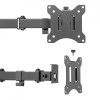 Uchwyt biurkowy na 2 monitory LCD MC-884 17-32 cale 2x8kg (max 16kg) vesa 75x75 oraz 100x100-4424266