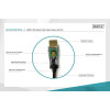 Kabel połączeniowy hybrydowy AOC HDMI 2.0 Premium HighSpeed 4K/60Hz UHD HDMI A/HDMI A M/M czarny 15m-4424345