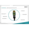 Kabel połączeniowy hybrydowy AOC HDMI 2.0 Premium HighSpeed 4K/60Hz UHD HDMI A/HDMI A M/M czarny 20m-4424352