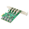 Karta rozszerzeń (Kontroler) USB 3.0 PCI Express 4xUSB 3.0 Low Profile Chipset: VL805-4427421