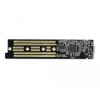 Obudowa zewnętrzna dla M.2 NVME PCIe SSD z USB Type-C żeńskim Przezroczysta-4429190