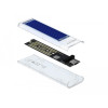 Obudowa zewnętrzna dla M.2 NVME PCIe SSD z USB Type-C żeńskim Przezroczysta-4429191