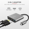 DALYX adapter USB C 3w1-4429490