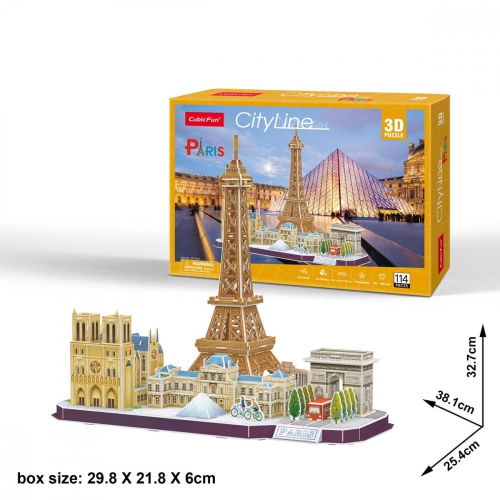 Puzzle 3D City Line Paris-4420572