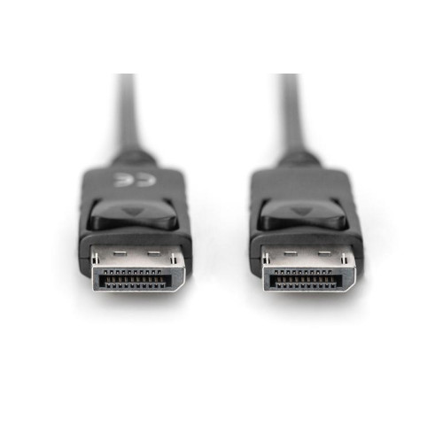 Kabel połączeniowy DisplayPort z zatrzaskami 1080p 60Hz FHD Typ DP/DP M/M czarny 1m-4420713