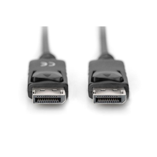 Kabel połączeniowy DisplayPort z zatrzaskami 1080p 60Hz FHD Typ DP/DP M/M czarny 3m-4420723