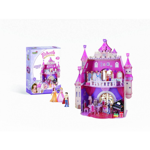 Puzzle 3D Princess Birthday party-4421979