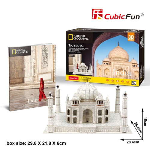 Puzzle 3D Taj Mahal National Geographic-4422692