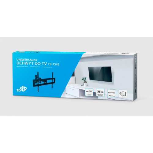 Uchwyt TV TB-754E do telewizora do 70 cali 35kg max VESA 600x400-4425472