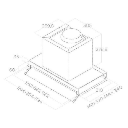 Okap BOXIN LUX LX/IX/A/90-4426717