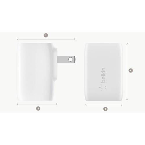 60W USB-C Charger, GaN White-4427294