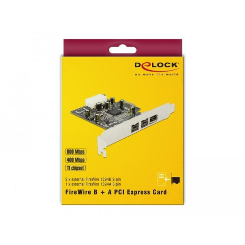Karta PCI express firewire 2X1394B+ -4429217