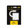 Adapter USB typ C srebrny USB C, USB A 3.0, HDMI-4433810