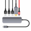 HUB USB-C; 3x USB 3.1 ;PD 100W; HDMI; H1107E-4435076
