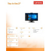 Monitor 27.0 ThinkCentre Tiny-in-One 27 WLED 11JHRAT1EU-4435513