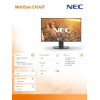 Monitor MultiSync EA242F 24 cale czarny USB-C-4437053